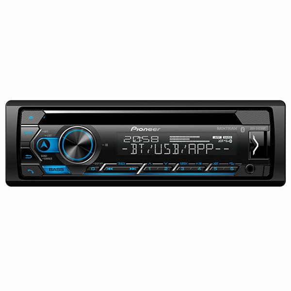 Toca CD Pioneer DEH-S4250BT Bluetooth / USB / Mixtrax / Aux - Preto
