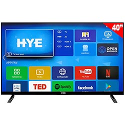 TV Smart HYE HYE40ATFZ 40" Full HD / LED - Preto