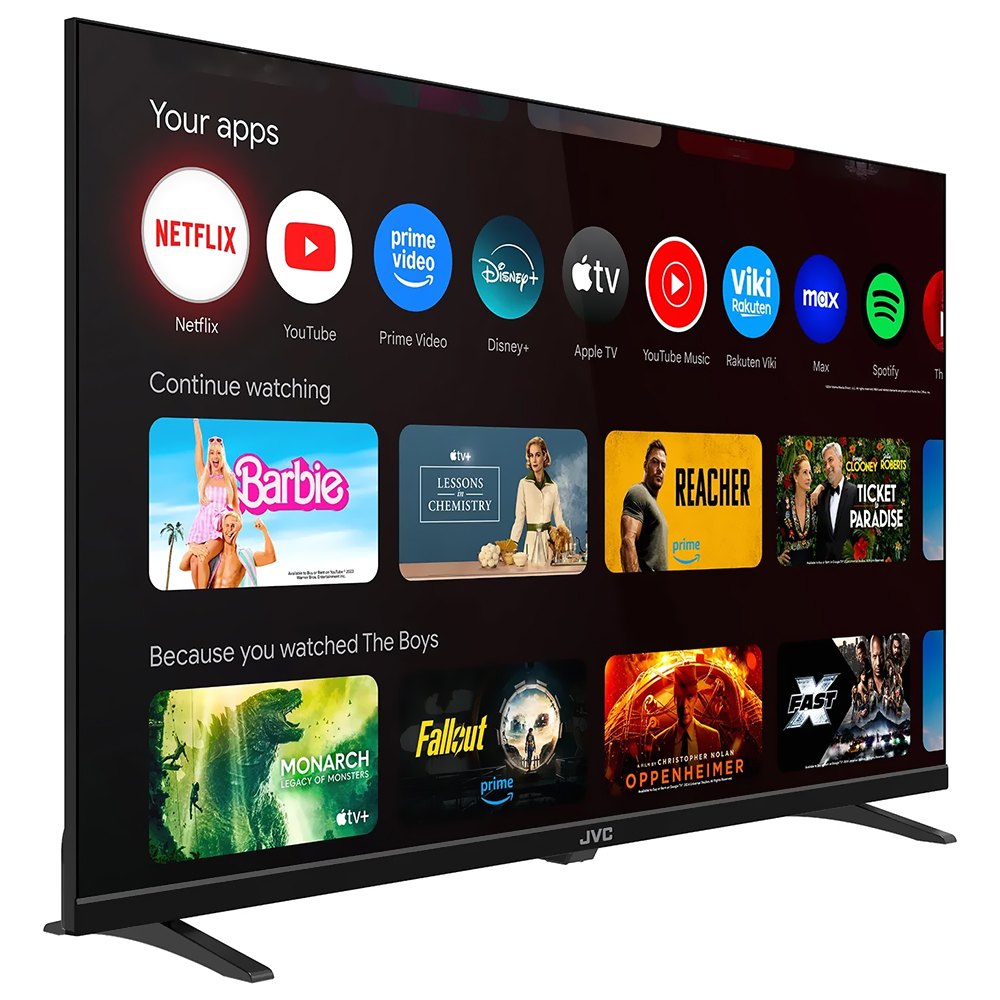 TV Smart JVC LT-32KM148 32" HD / LED - Preto