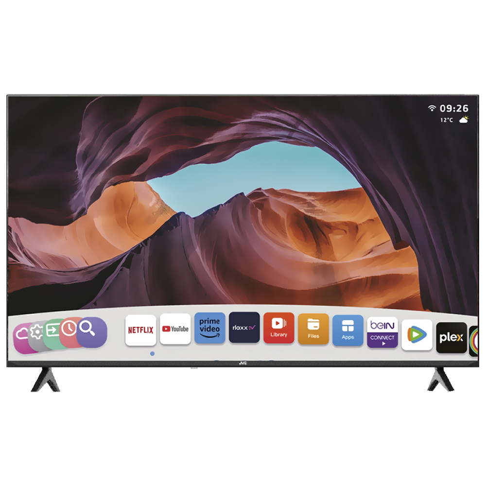 TV Smart JVC LT-55N7165U 55" Ultra HD / 4K - Preto