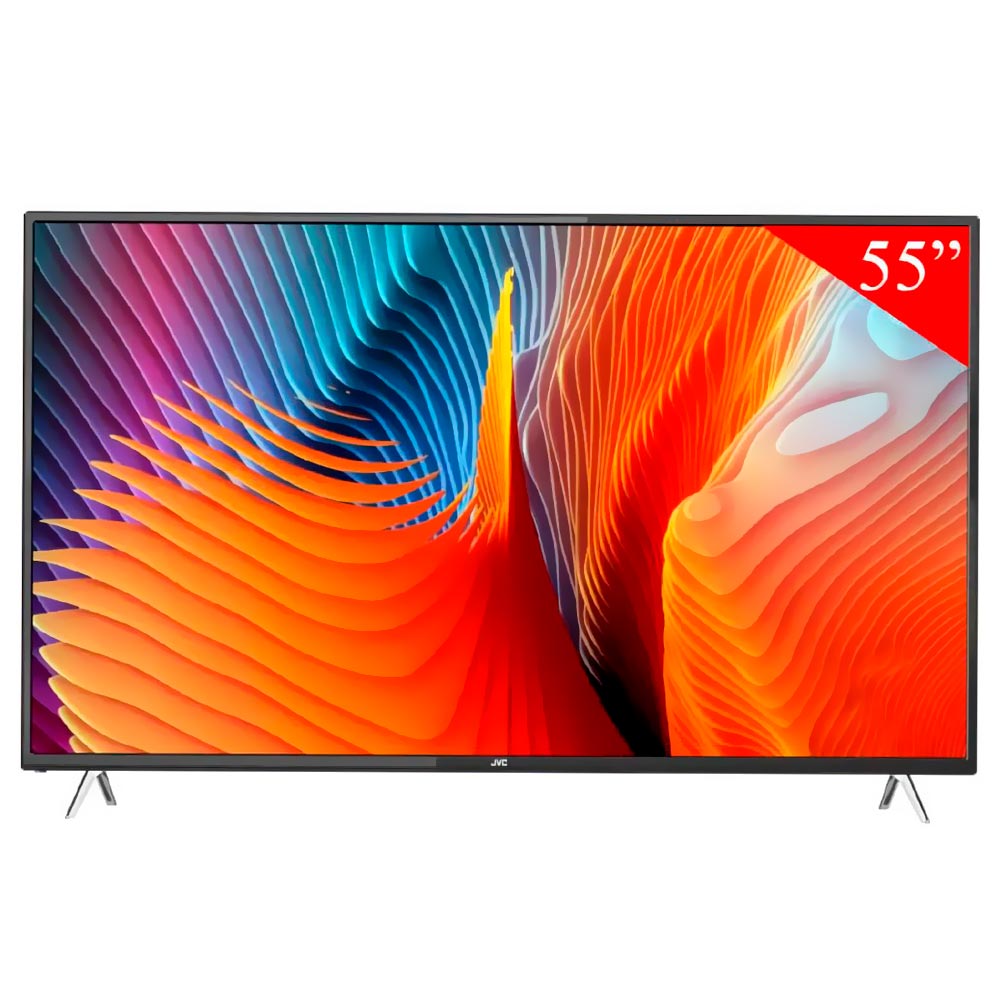 TV Smart JVC LT-55N775U 55" Ultra HD / 4K / LED - Preto