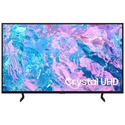 TV SMART LED 43" SAMSUNG UN43CU7090G CRYSTAL 4K UHD/HDR/HDMI/USB/WIFI/ISDB-T/BT/LAN/TIZEN/BIVOLT PRETO