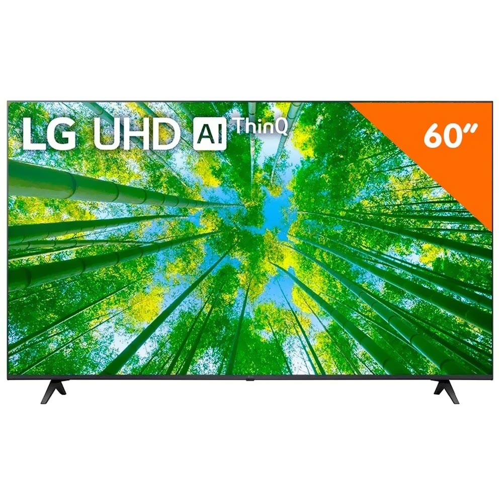 TV Smart LG 60UQ8050PSB 60" Ultra HD / 4K / LED - Preto