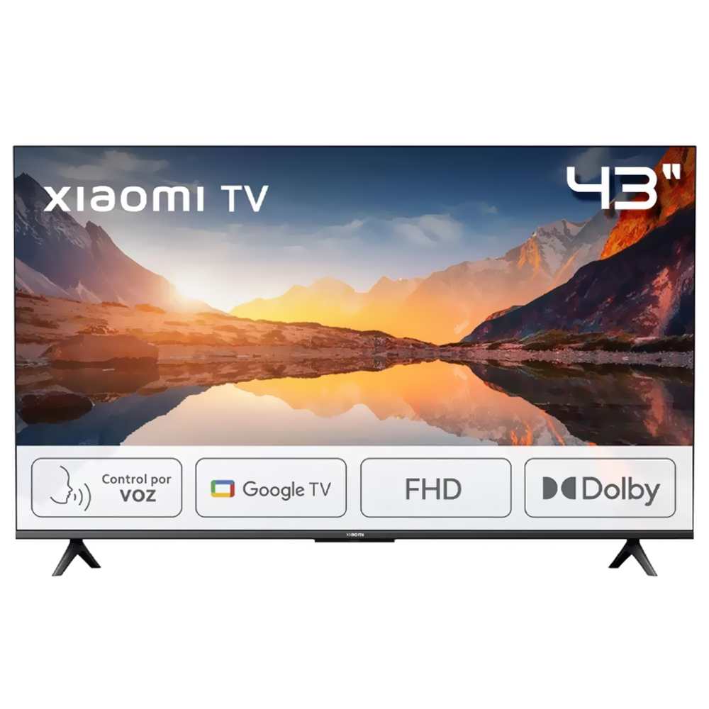 TV Smart Xiaomi A L43MA-AFLA 2025 43" Full HD / LED - Preto