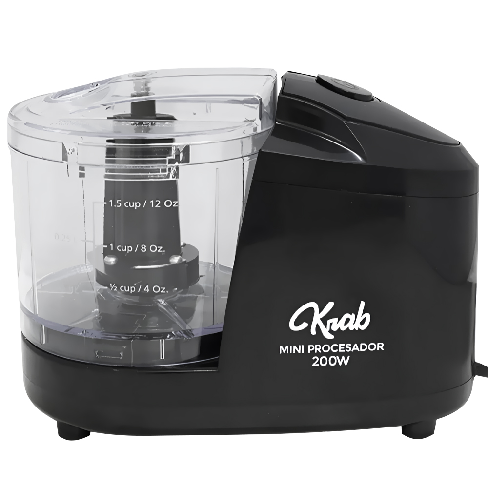 Processador de Alimentos KRAB KBMP200 Mini / 220V - Preto