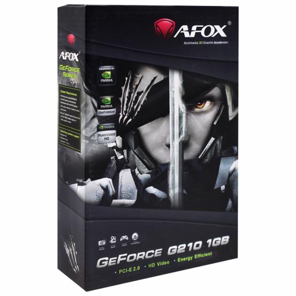 Placa de Vídeo AFOX 1GB GeForce G210 DDR3 - AF210-1024D3L8