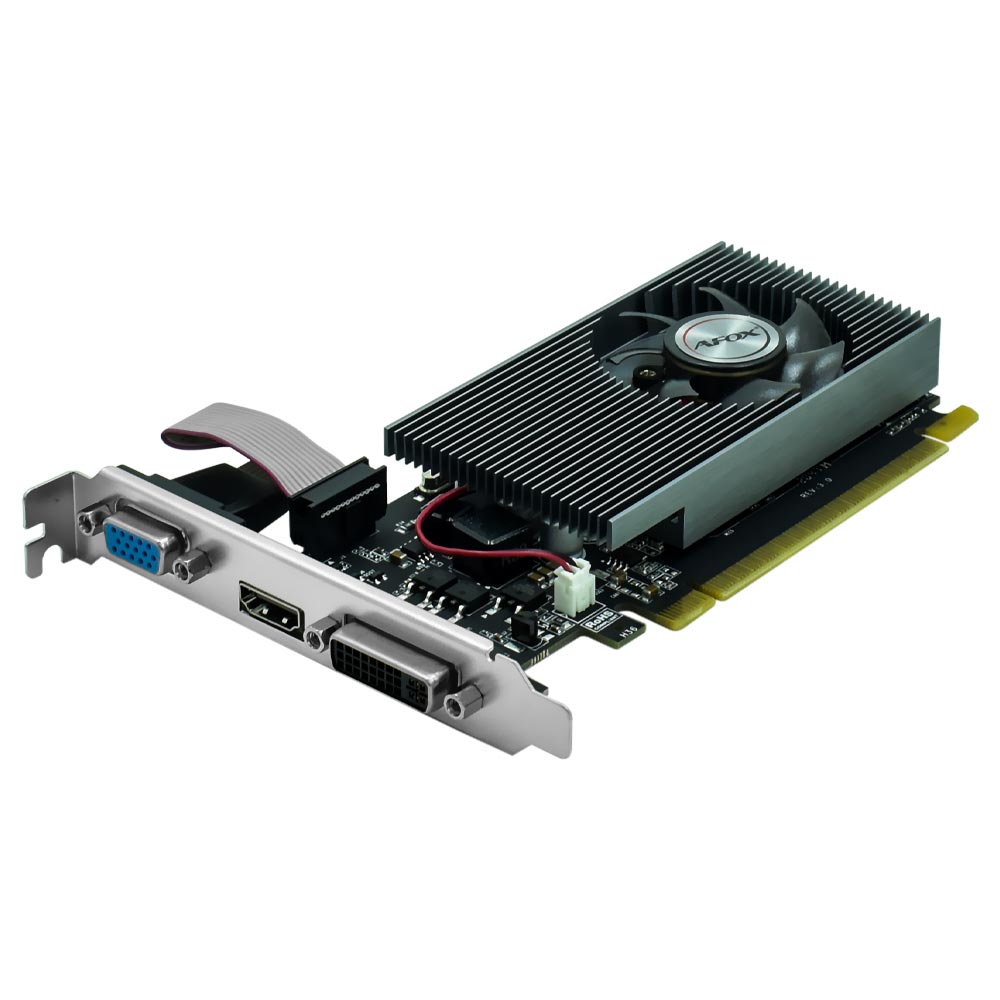 Placa de Vídeo AFOX 1GB GeForce GT240 DDR3 - AF240-1024D3L2