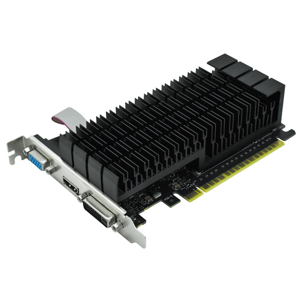 Placa de Vídeo AFOX 1GB GeForce GT730 DDR3 - AF730-1024D3L3-V3
