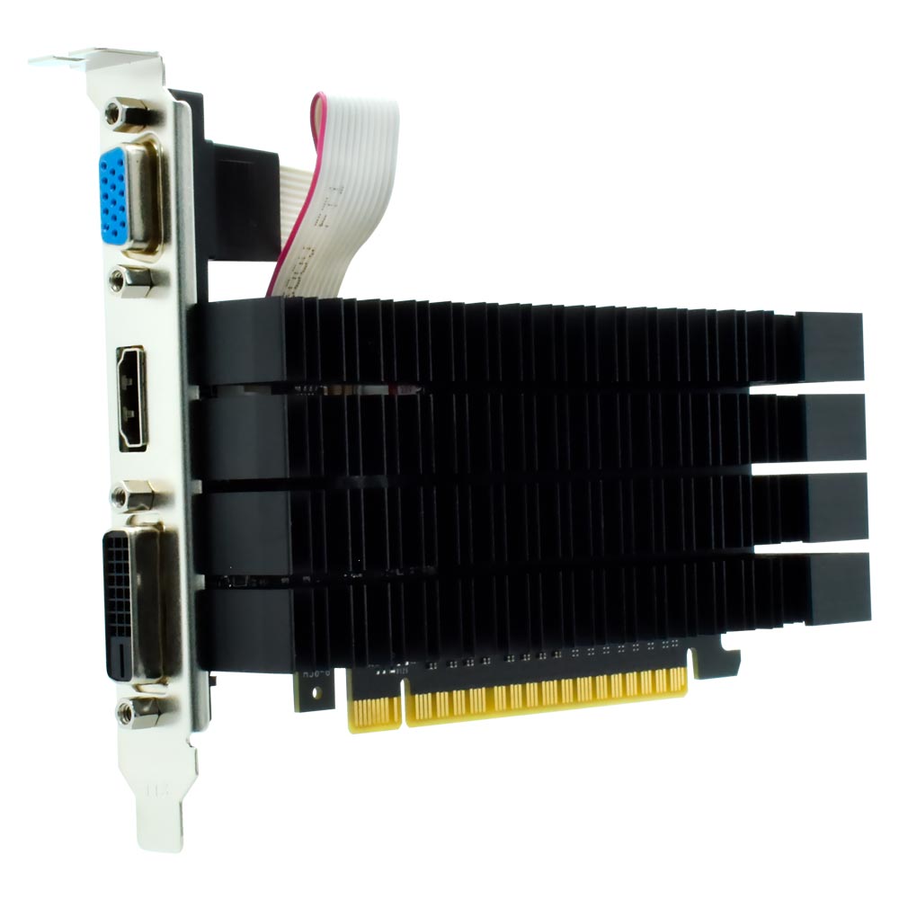 Placa de Vídeo AFOX 2GB GeForce GT730 DDR3 - AF730-2048D3L3-V3