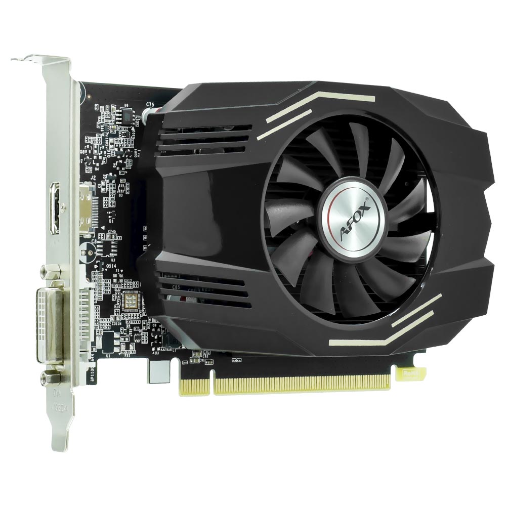 Placa de Vídeo AFOX 4GB GeForce GT1030 DDR4 - AF1030-4096D4H5