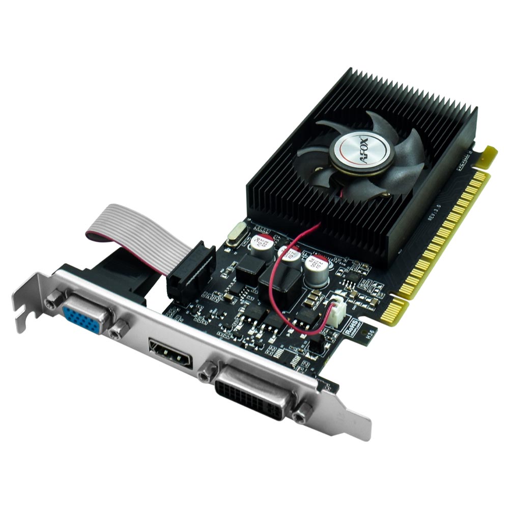 Placa de Vídeo AFOX 4GB GeForce GT420 DDR3 - AF420-4096D3L2