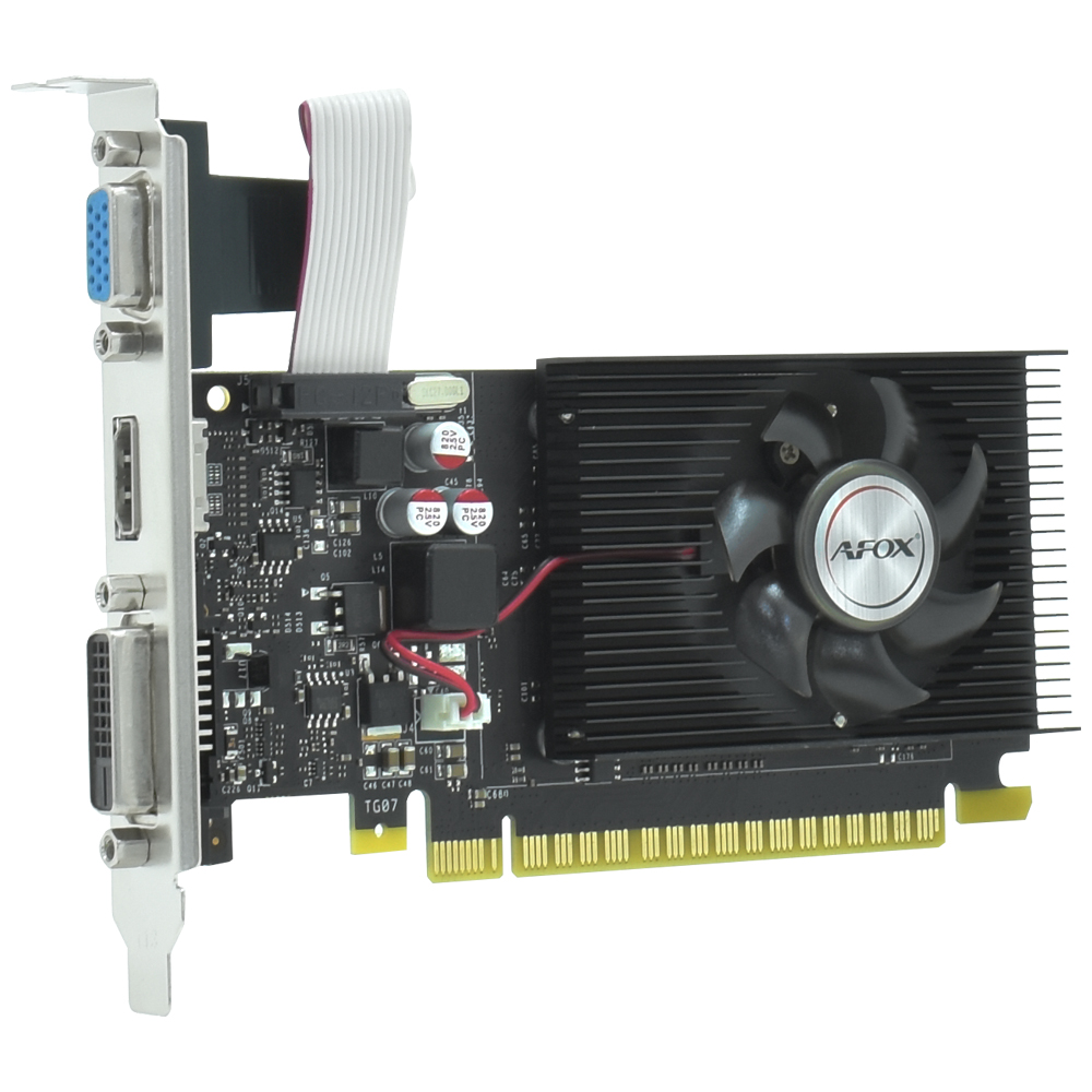 Placa de Vídeo AFOX 4GB GeForce GT730 DDR3 - AF730-4096D3L3-V2