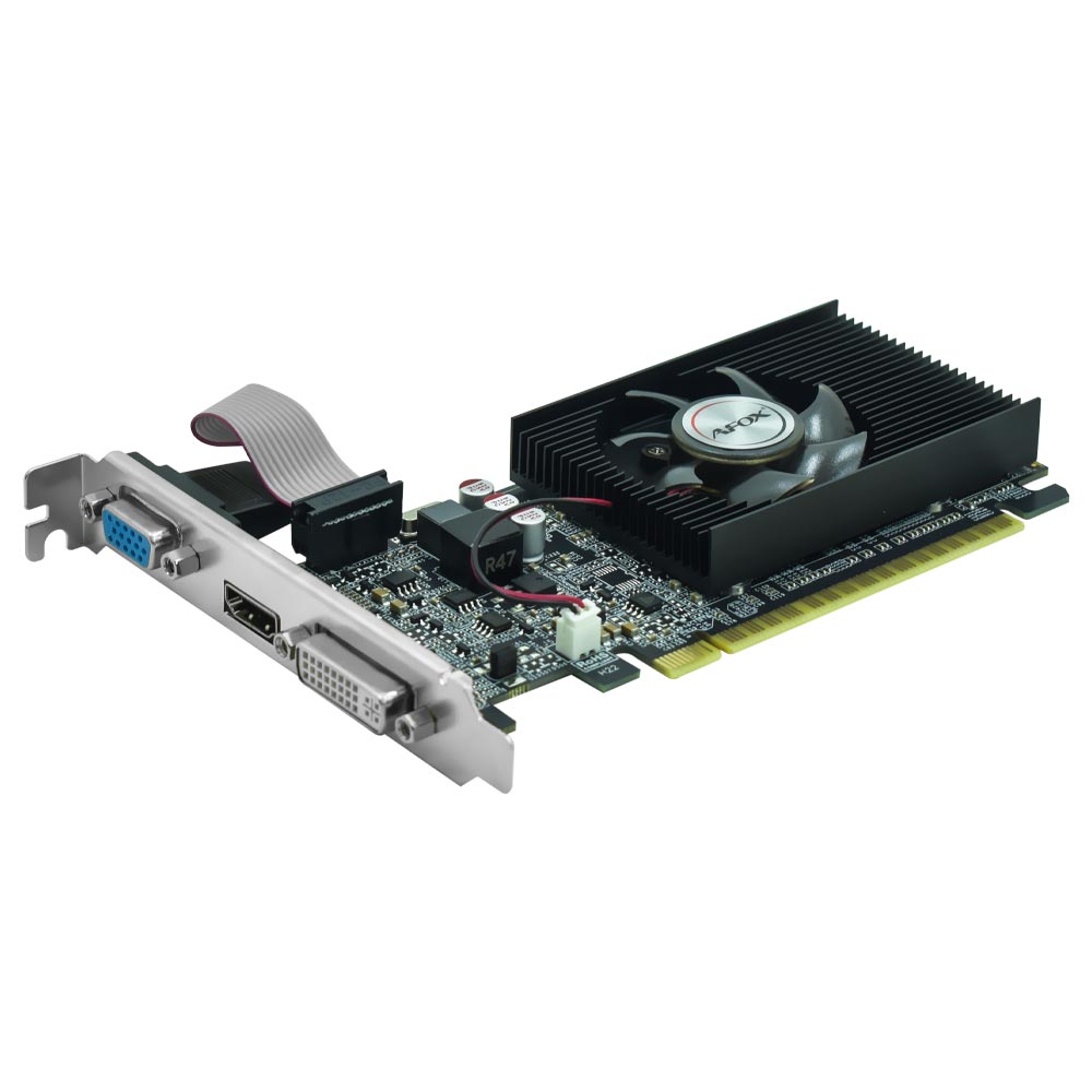 Placa de Vídeo AFOX 512MB GeForce G210 DDR3 - AF210-512D3L3-V2