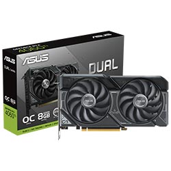 Placa de Video ASUS Dual OC 8GB GeForce RTX4060TI GDDR6 - DUAL-RTX4060TI-O8G-EVO