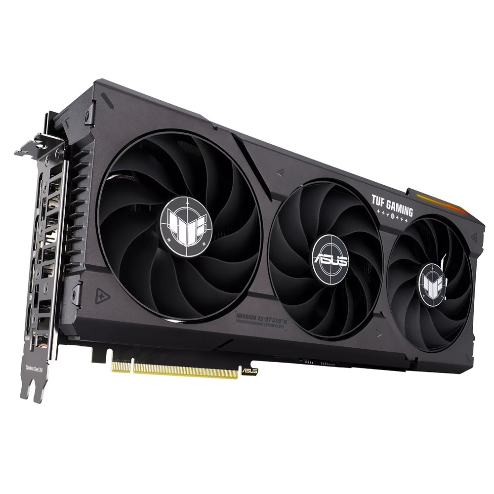 Placa de Vídeo ASUS TUF Gaming OC 8GB GeForce RTX4060TI GDDR6 / RGB - TUF-RTX4060TI-O8G-GAMING