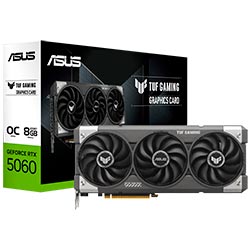 Placa de Vídeo ASUS TUF Gaming OC RGB 8GB GeForxe RTX5060 GDDR7 - TUF-RTX5060-O8G-GAMING