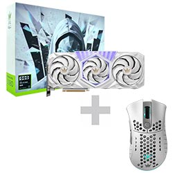 Placa de Vídeo Galax HOF Gaming 16GB GeForce RTX5080 GDDR7 - Branco (58NZN6MDDPFG)