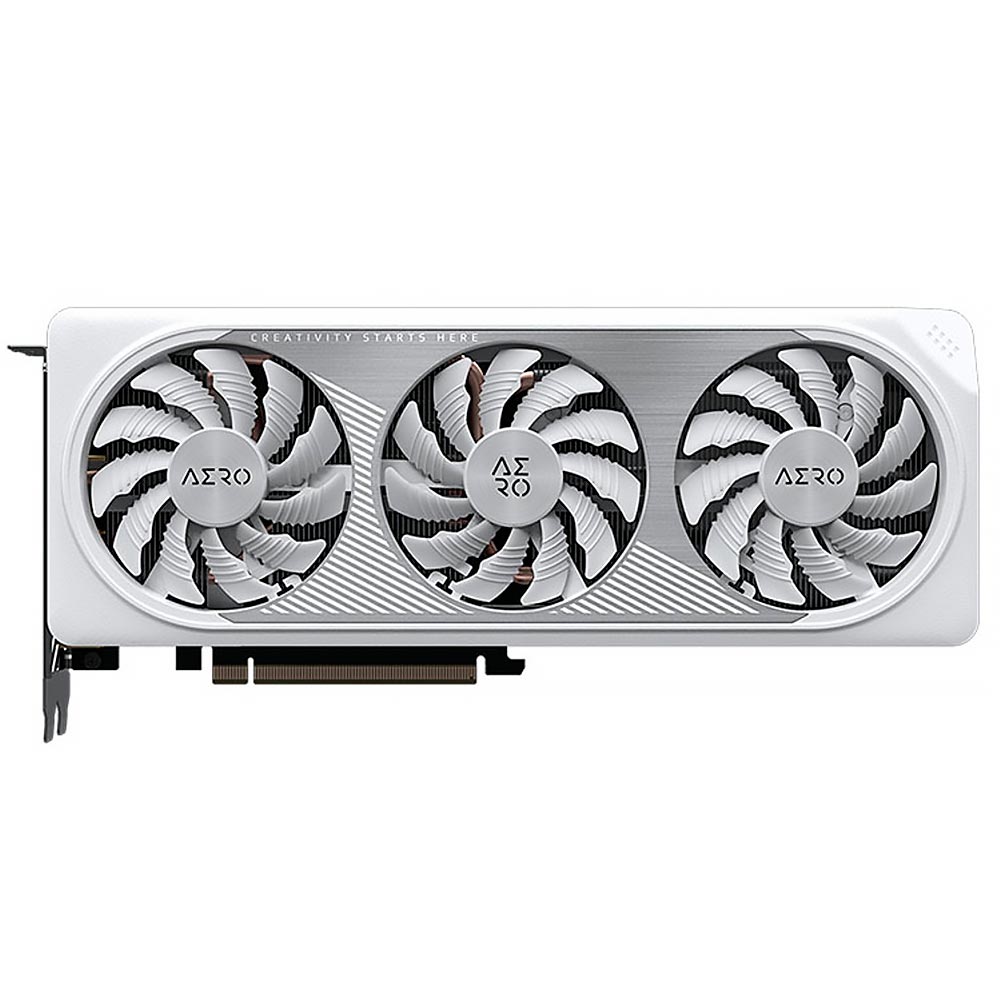 Placa de Vídeo Gigabyte Aero OC 8GB GeForce RTX4060TI GDDR6 - GV-N406TAERO OC-8GD