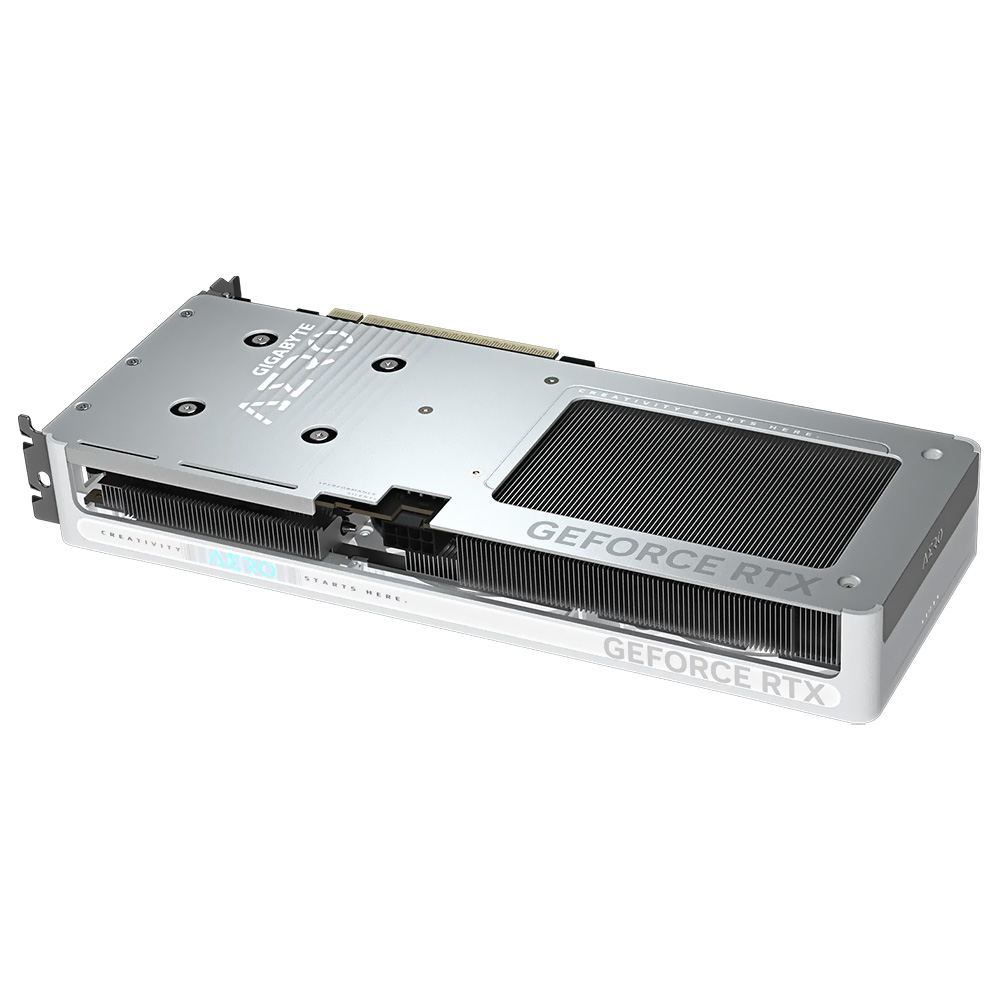 Placa de Vídeo Gigabyte AERO OC WH 16GB GeForce RTX5060TI GDDR7 - GV-N506TAERO OC-16GD