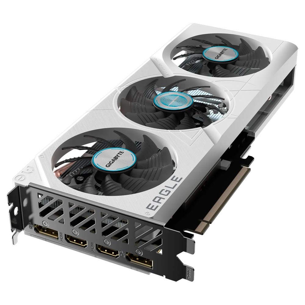 Placa de Vídeo Gigabyte Eagle OC ICE 8GB GeForce RTX4060 GDDR6 - GV-N4060EAGLEOC ICE-8GD