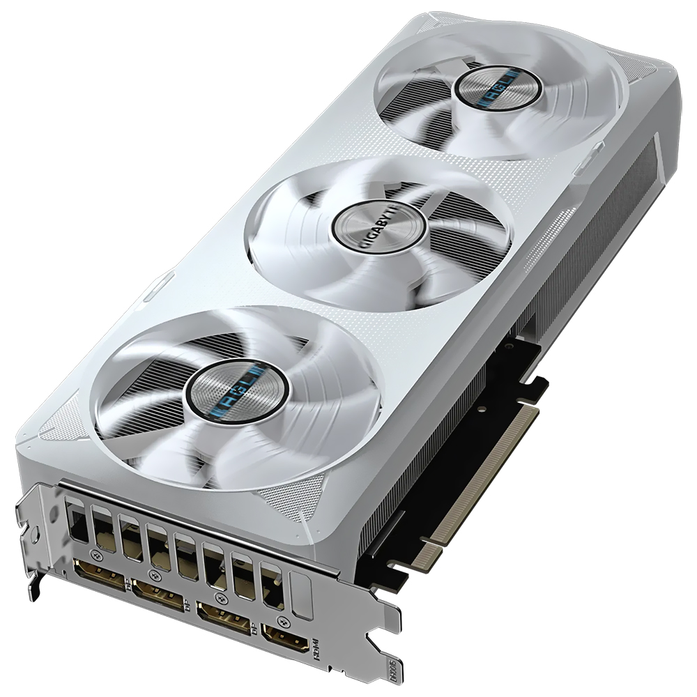 Placa de Vídeo Gigabyte Eagle OC Ice SFF 12GB GeForce RTX5070 GDDR7 - GV-N5070EAGLEOC ICE-12GD