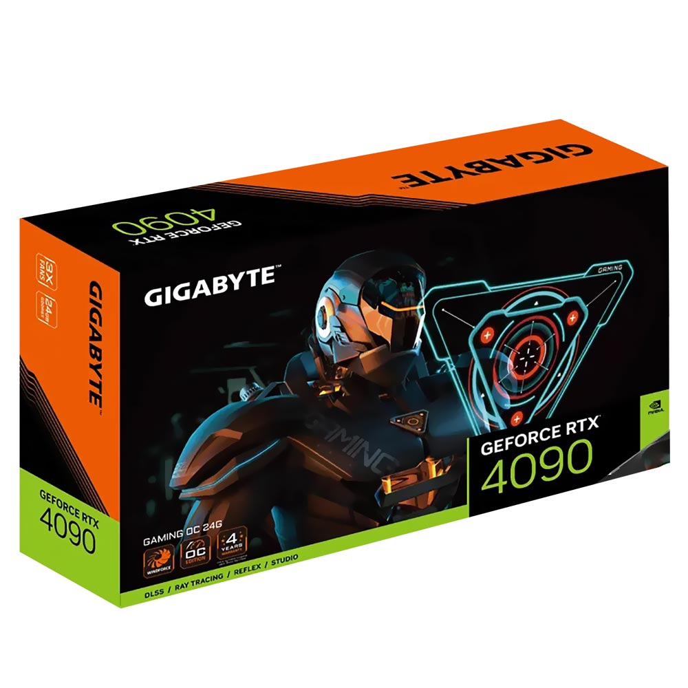 Placa de Vídeo Gigabyte Gaming OC 24GB GeForce RTX4090 GDDR6X / RGB ...