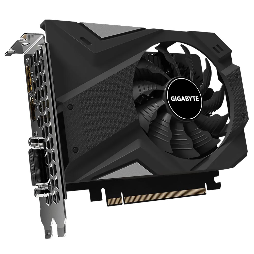 Placa de Vídeo Gigabyte OC 4GB GeForce GTX1650 GDDR6 - GV-N1656OC-4GD