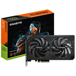 Placa de Vídeo Gigabyte Windforce OC 16GB GeForce RTX5060TI GDDR7 - GV-N506TWF2OC-16GD