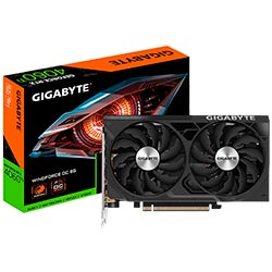 Placa de Vídeo Gigabyte Windforce OC 8GB GeForce RTX4060TI GDDR6 - GV-N406TWF2OC-8GD