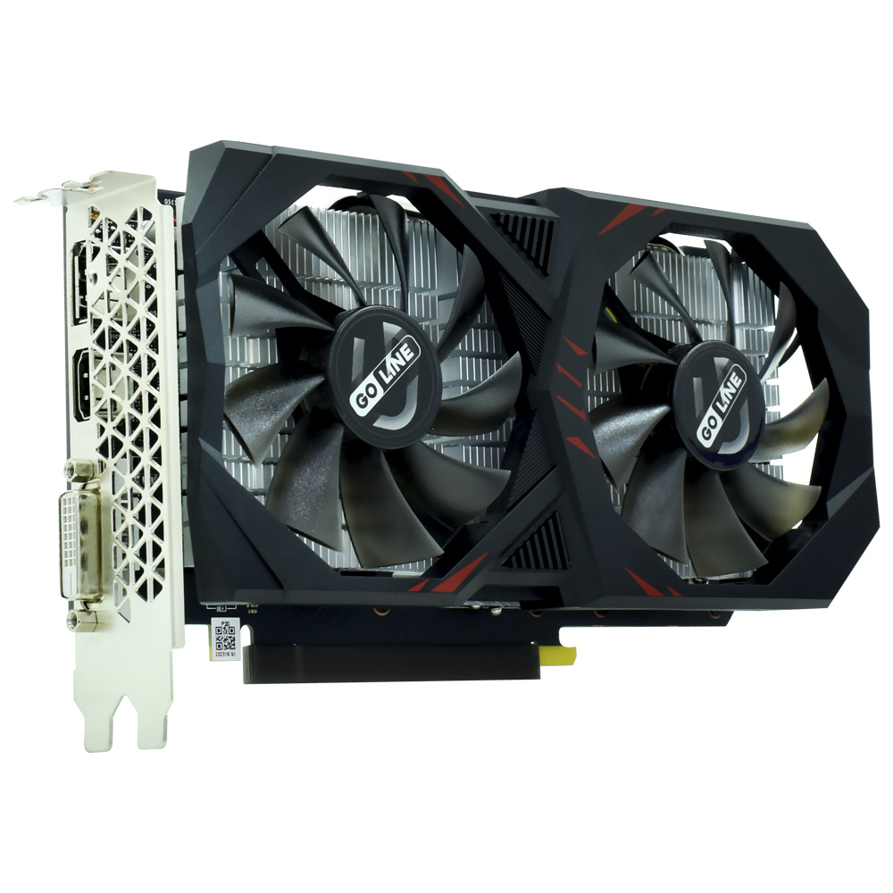 Placa de Vídeo Goline 6GB GeForce GTX1660TI GDDR6 - GTX-1660TI-6GB-D6