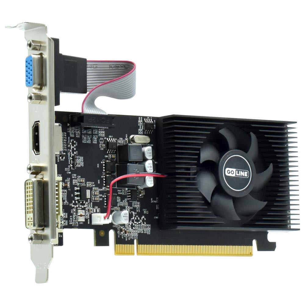 Placa de Vídeo Goline V2 1GB GeForce GT220 DDR3 - GL-GT220-1GB-D3