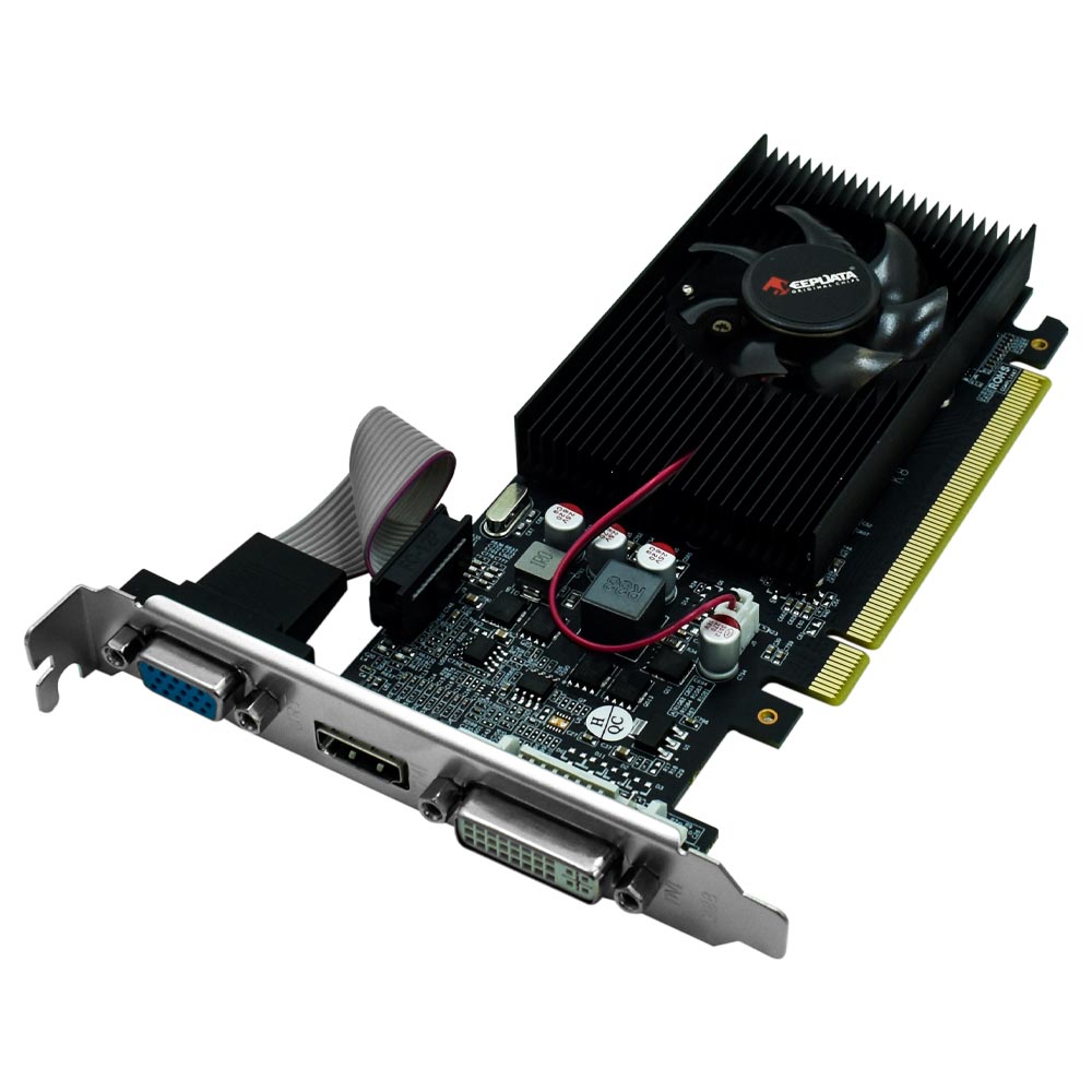 Placa de Vídeo Keepdata 2GB GeForce GT610 DDR3 - LOW PROFILE KDGT610-2GD3/64B