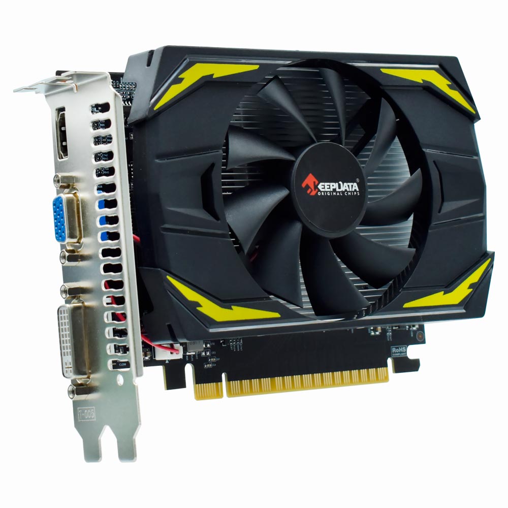 Placa de Vídeo Afox GT-740 2GB DDR5 - (AF740-2048D5L4) no Paraguai - Atacado Games - Paraguay