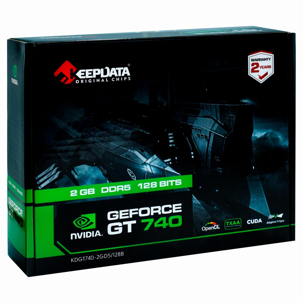 Placa De Video Gt 740 2gb Gddr5 128 Bits Geforce Nvidia