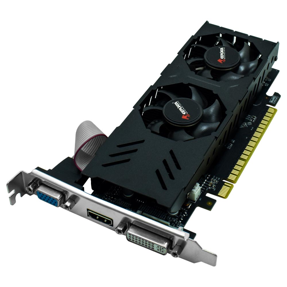 Placa de Vídeo Keepdata 4GB GeForce GTX750 GDDR5 - LOW PROFILE KDGTX750-4GD5/128B