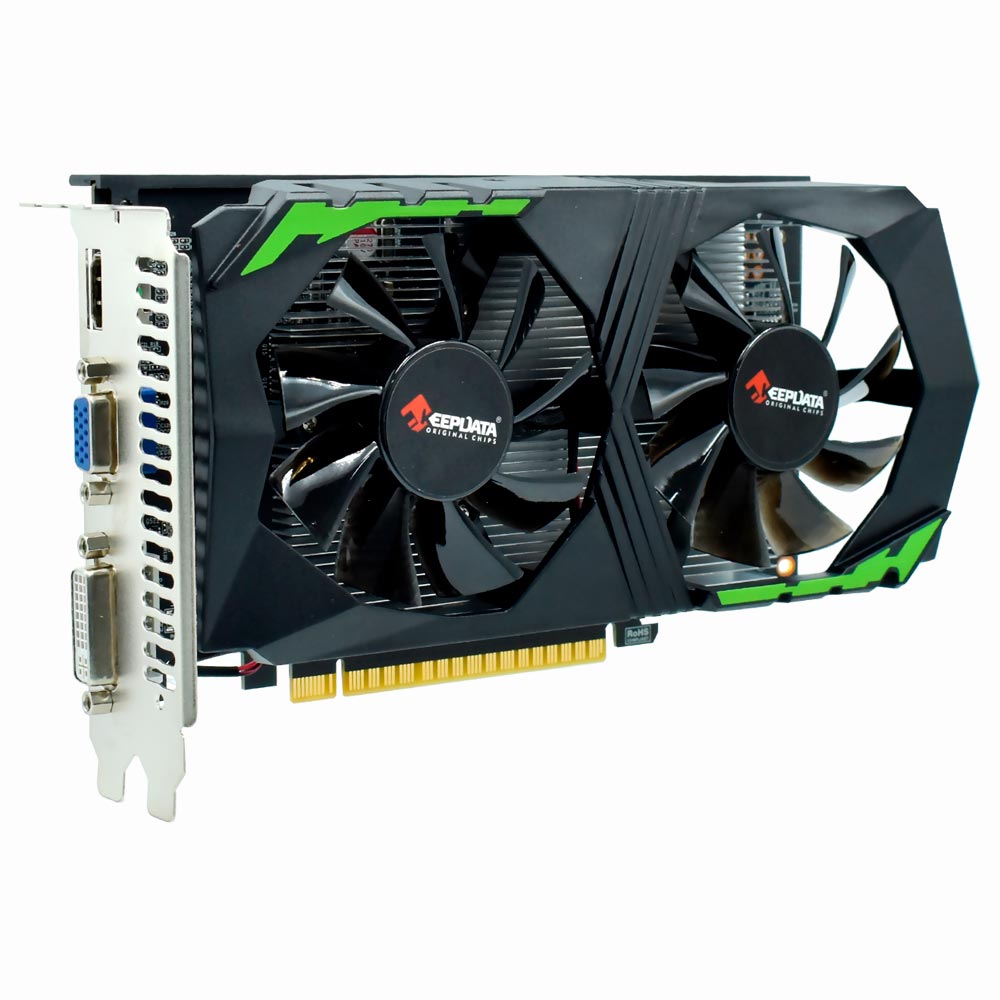 Placa de Vídeo Keepdata 4GB GeForce GTX750TI GDDR5 - KDGTX750TI-4GD5/128B