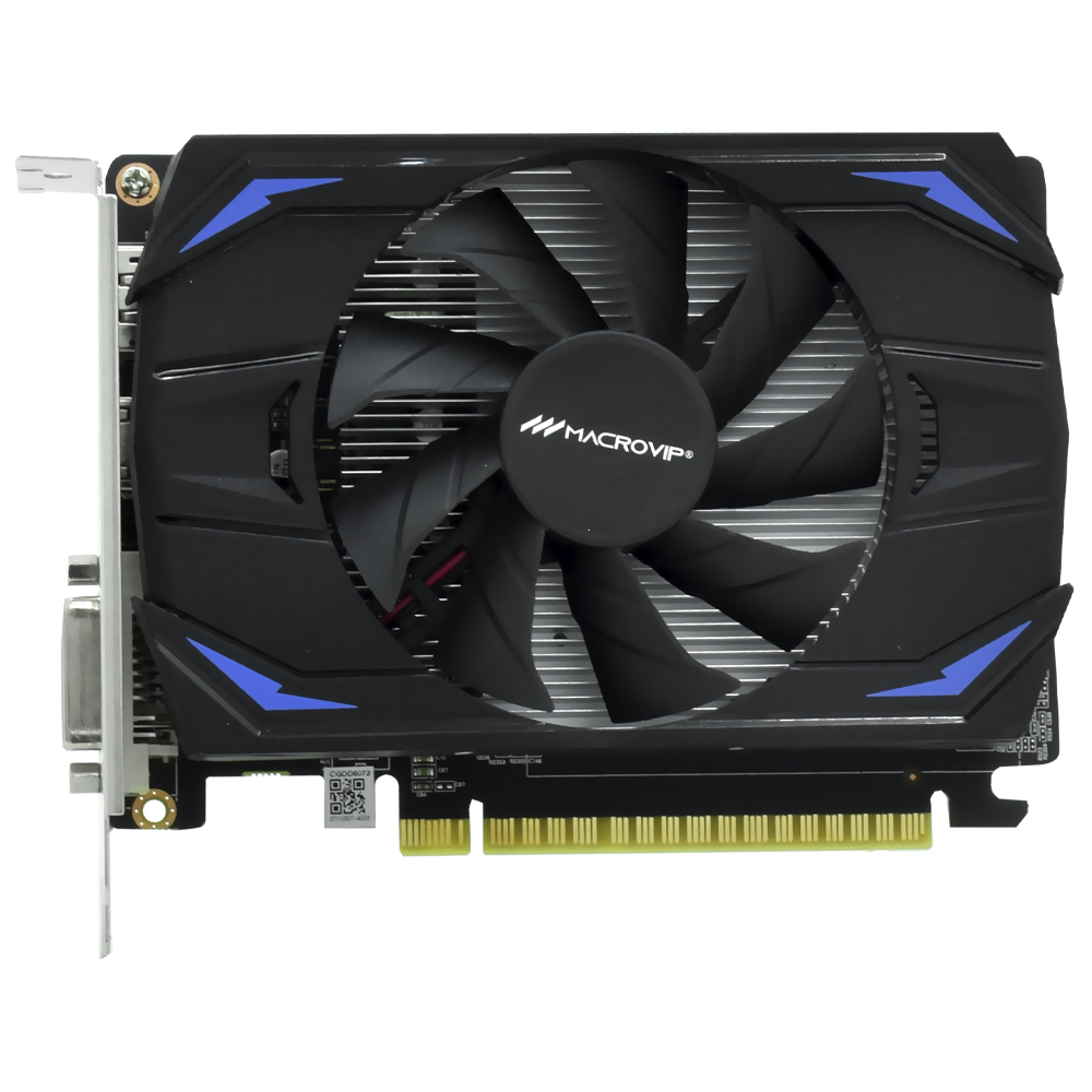 Placa de Vídeo Macrovip 4GB GeForce GTX1050TI GDDR5 - MV-GTX1050TI4GD5