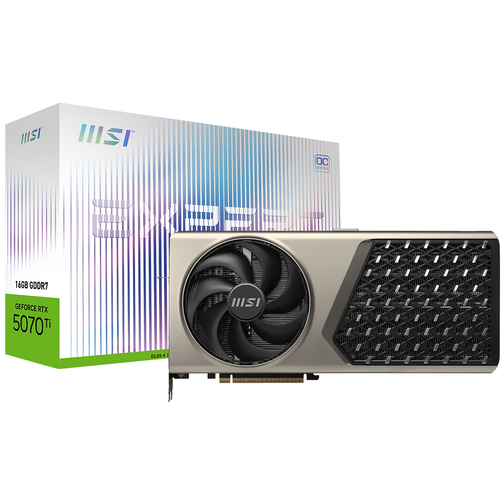 Placa de Vídeo MSI Expert OC 16GB GeForce RTX5070TI GDDR7 - 912-V531-450
