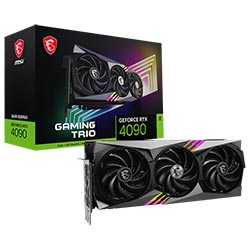 Placa de Vídeo MSI Gaming Trio 24GB GeForce RTX4090 GDDR6X - 912-V510-095