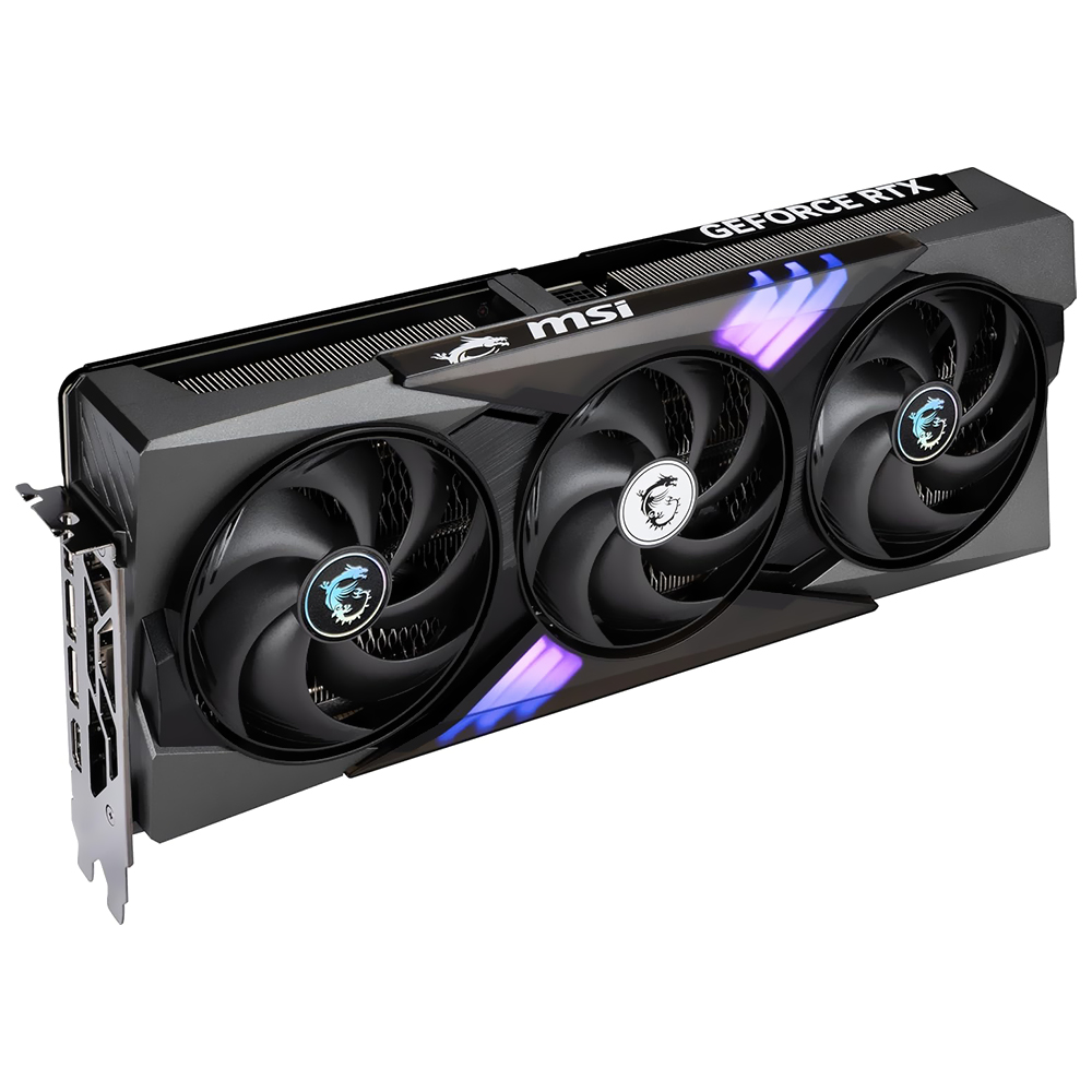 Placa de Vídeo MSI Gaming Trio OC 16GB GeForce RTX5070TI GDDR7 - 912-V531-272