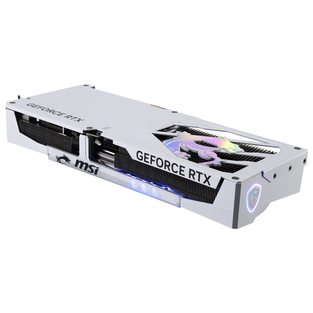 Placa de Vídeo MSI Gaming Trio OC White 16GB GeForce RTX5080 GDDR7 - 912-V531-045