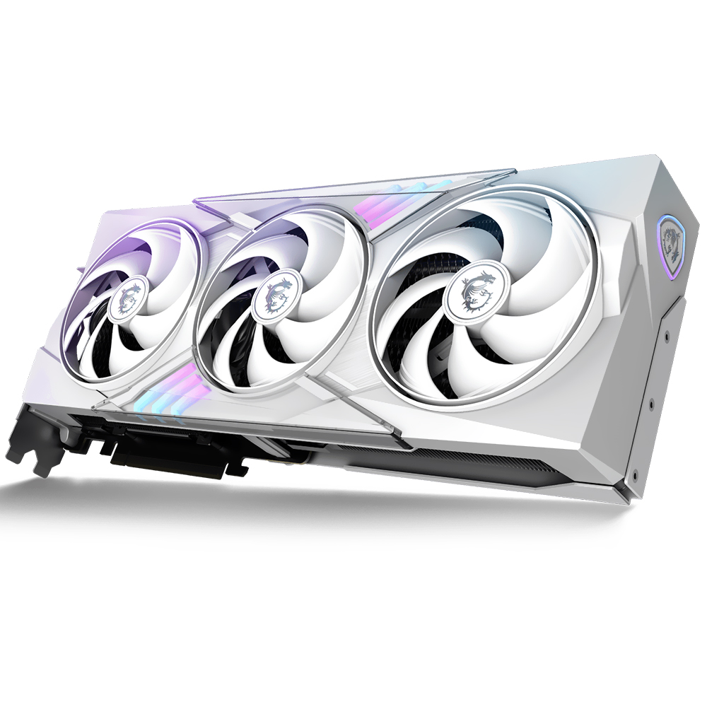 Placa de Vídeo MSI Gaming Trio OC White 16GB GeForce RTX5080 GDDR7 - 912-V531-045