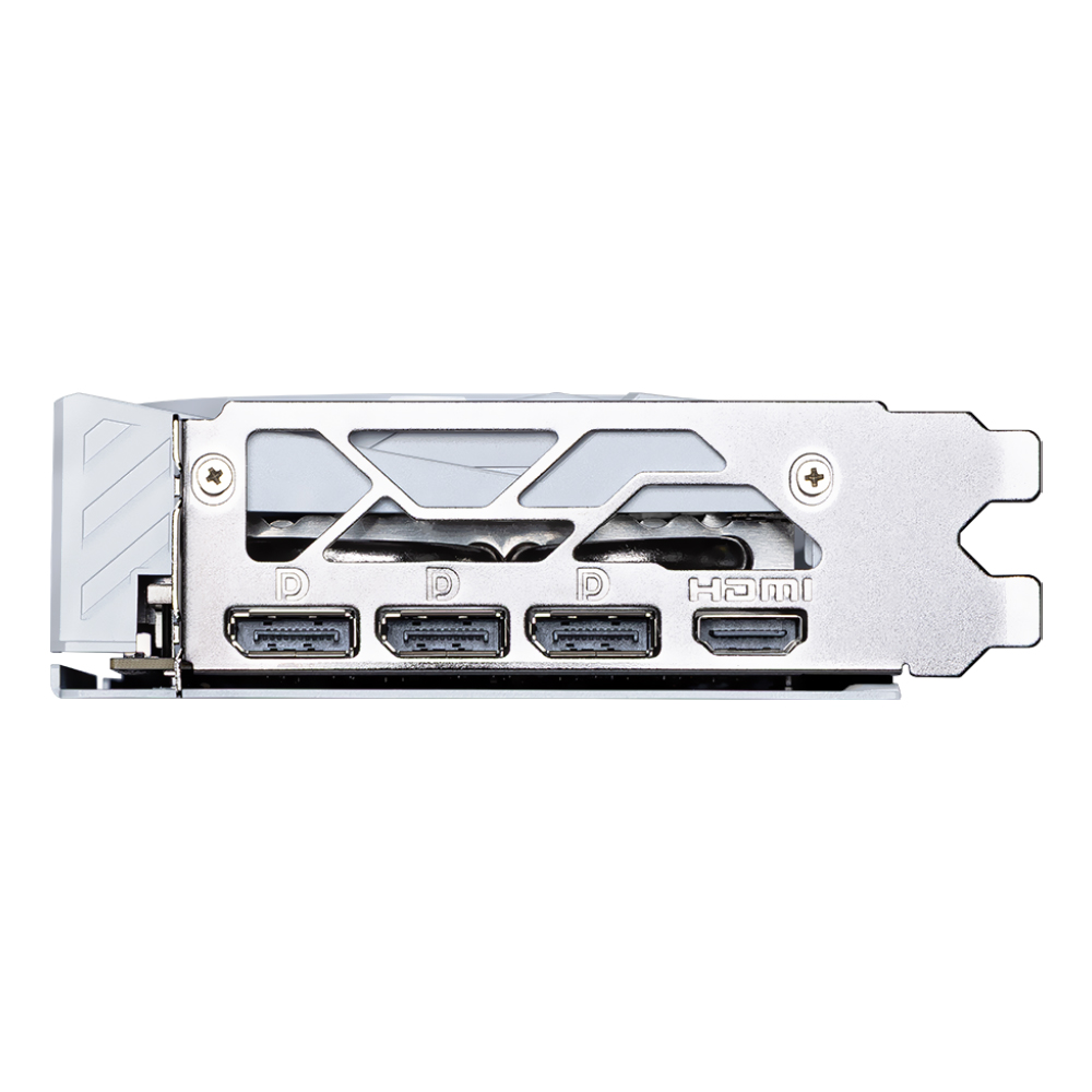 Placa de Vídeo MSI Gaming Trio White OC 8GB GeForce RTX5060 GDDR7 - 912-V537-022