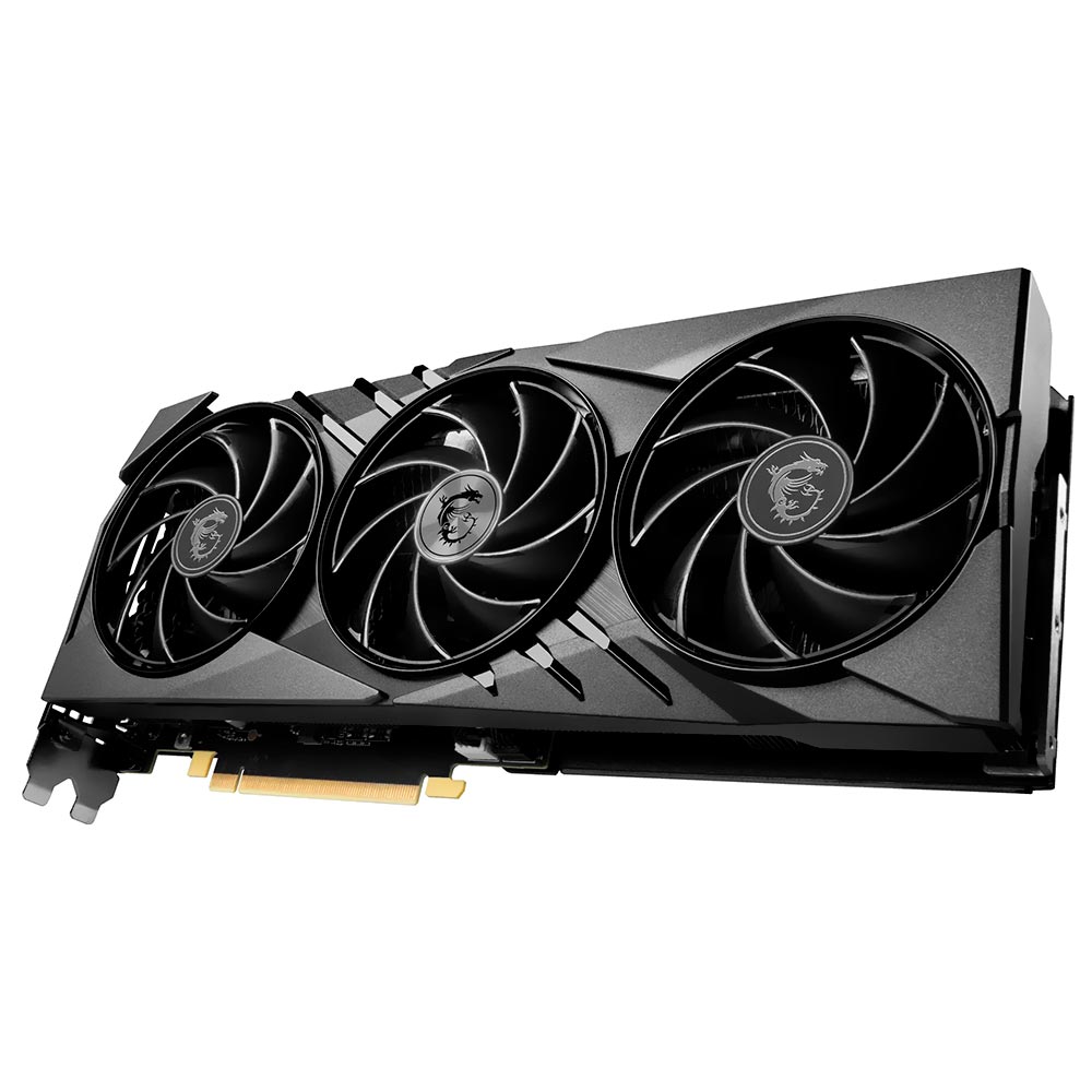 Placa de Vídeo MSI Gaming X Slim 16GB GeForce RTX4070TI SUPER GDDR6X - 912-V513-625