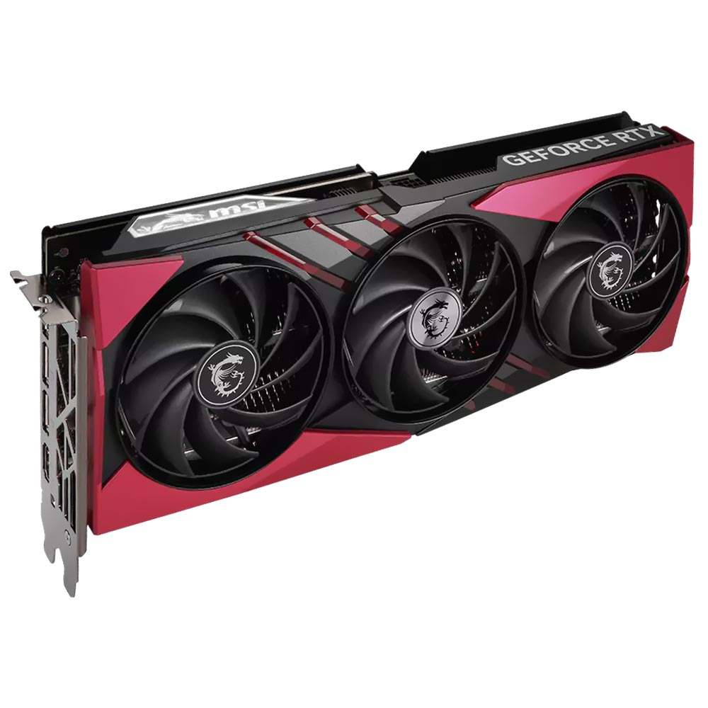 Placa de Vídeo MSI Gaming X Slim MLG 12GB GeForce RTX4070 SUPER GDDR6X - 912-V513-667