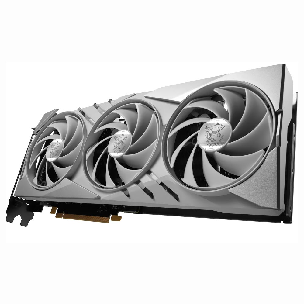 Placa de Vídeo MSI Gaming X Slim White 16GB GeForce RTX4060TI GDDR6 - 912-V517-001