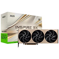 Placa de Vídeo MSI Inspire 3X OC 16GB GeForce RTX5070TI GDDR7 - 912-V531-273