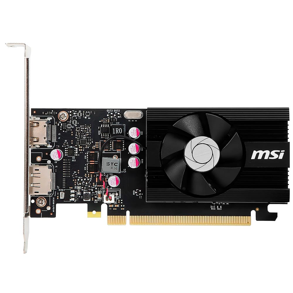 Placa de Vídeo MSI LP OC 4GB GeForce GT1030 DDR4 - 912-V812-001