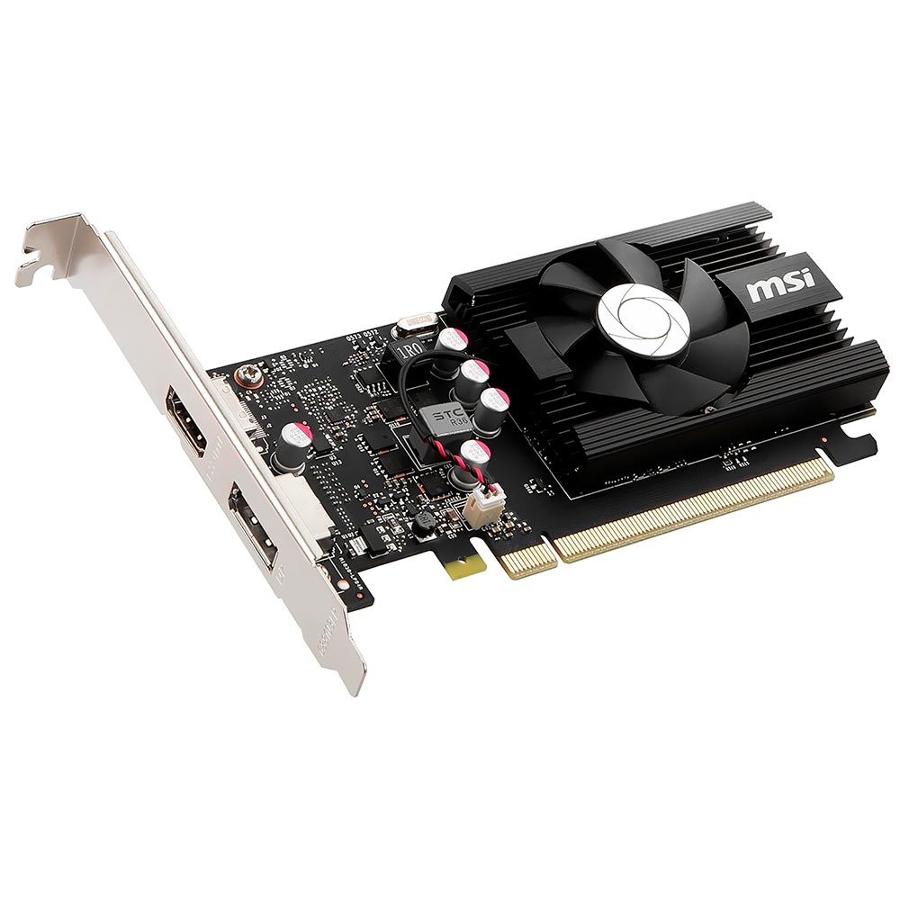 Placa de Vídeo MSI LP OC 4GB GeForce GT1030 DDR4 - 912-V812-001