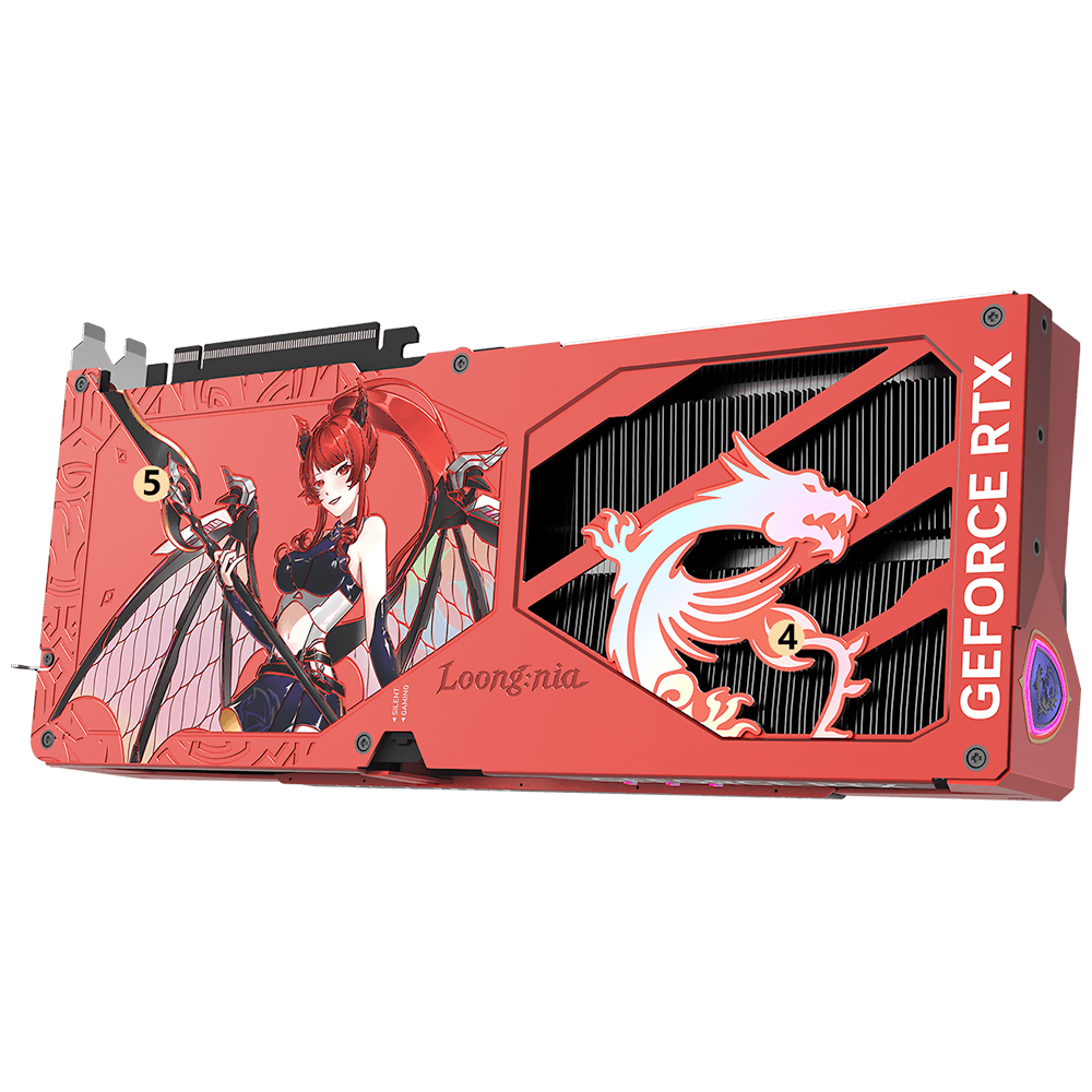 Placa de Vídeo MSI MLG Edition OC 16GB GeForce RTX5070TI GDDR7 - 912-V531-602